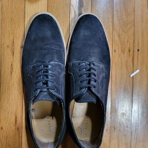 Men's Blue Suede Shoes